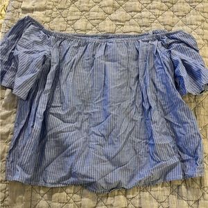 Express Pinstripe Top